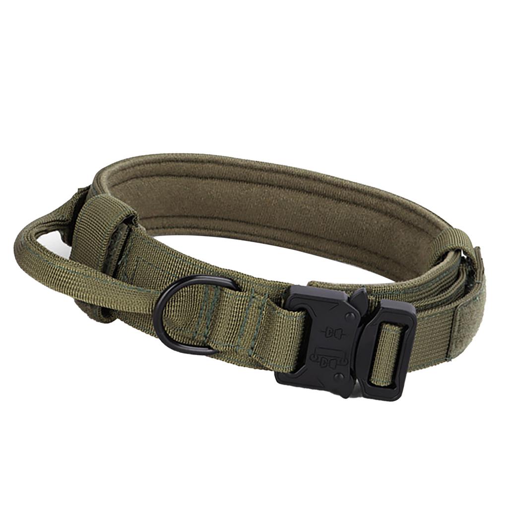 Dog Training Collar Professional Nylon Webbing Neck Protection Adjustable Pet Collar for Medium