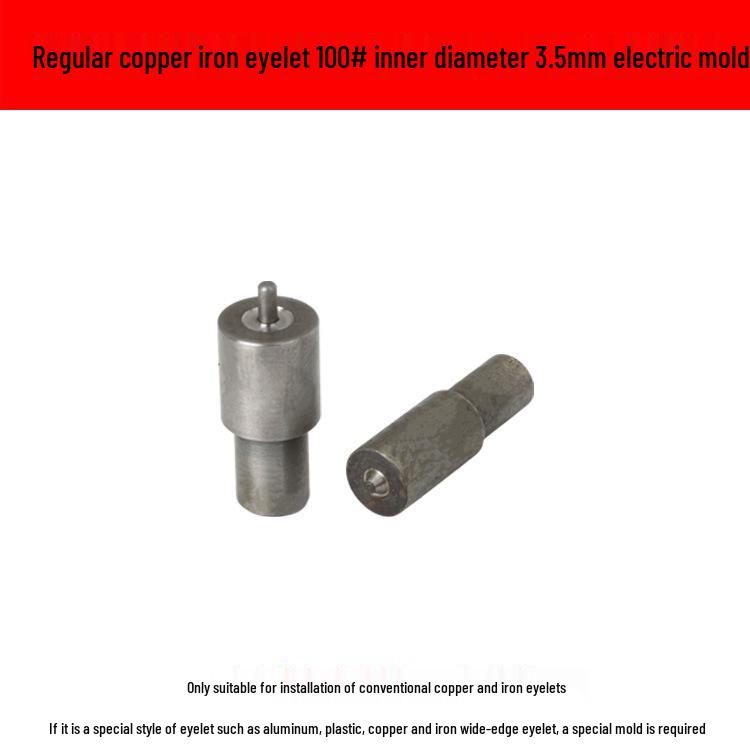 Copper Iron Eyelet & Rivet Installation Tool for Shoes