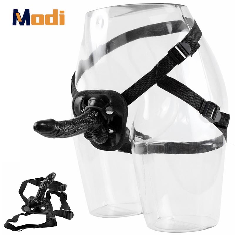 MoDi Strap-on Dildo for Women Masturbators Suction Gay Realistic Dildos Huge Penis Sexual Harness Anal Sex Toy for Lesbian