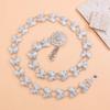 Retro Tassel Dai Ethnic Style Belt Metal Golden Waist Chain Thai Style Waistband  for Gift