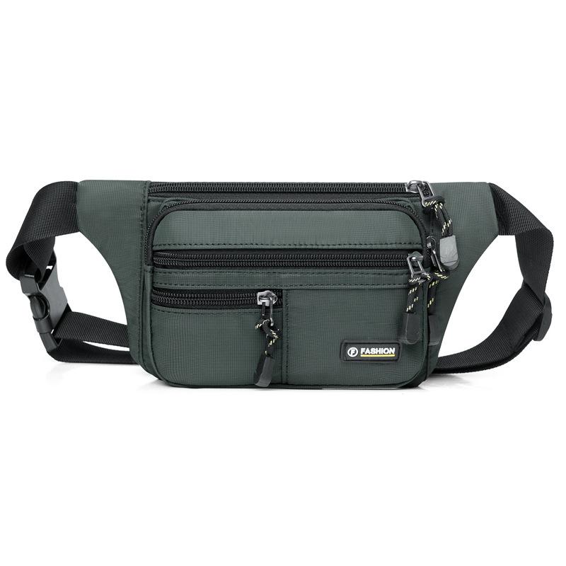 

Модный новый кошелек Мужской многофункциональный рюкзак для путешествий, велоспорта, спорта, нагрудная сумка, многослойная наплечная сумка-кроссбоди.