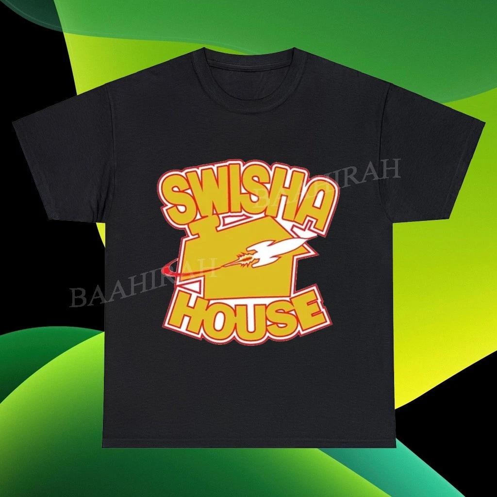 

New SWISHA HOUSE Logo American Funny T shirt Size S to 5XL 2XL