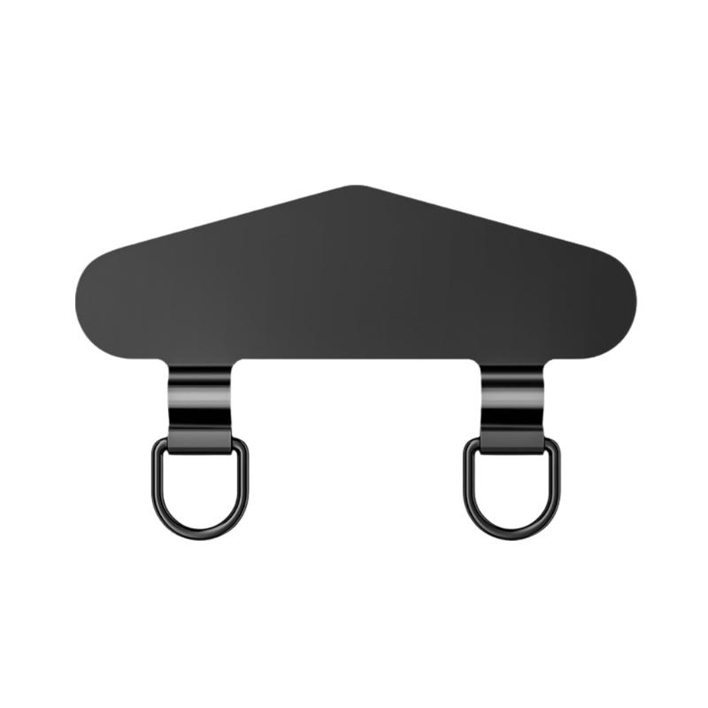 Antilost Phone Grip Pad Clip With Double Chain, Easy Carry Suitable for Mobiles and Key, Secure Attachment, Outdoor Use