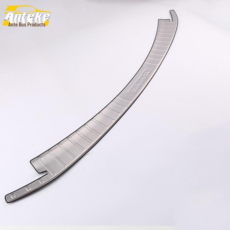 Compatible RAV4 Stainless Steel Trunk Guard Plate and Tailgate Protection Sequin 2016-2019.