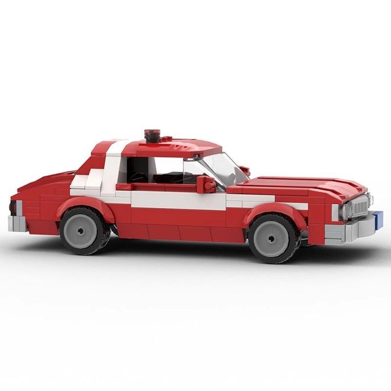 MOC Building Blocks Classic Car Model DIY Assembly Bricks Set Decorative Ornament Educational Toy Gift For Kids