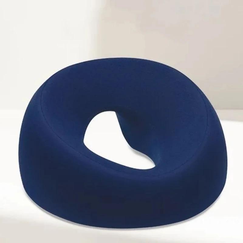 Ergonomisches Liegekissen aus Memory-Schaum, atmungsaktives Kopfstützenkissen, Körpermassage-Gesichtsruhekissen für den Schönheitssalon