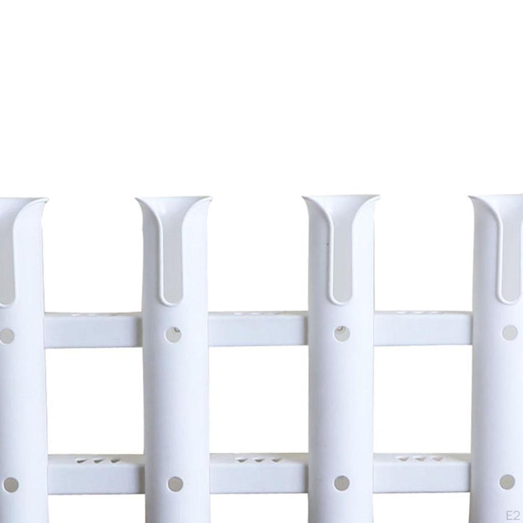 Angelrutenhalter für Boote - Hält 4 Ruten sicher