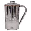 Steel Copper Drinkware Gift Set of Embossed Design 1 Jug & 6 Glass with Black Gift Box