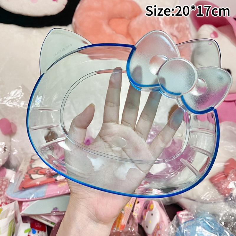 

Animation Hello Kitty Plates Adorable Kitty Cat Dinner Trays Breakfast Bread Fruits Storage Tray Sanrio Animation Design Snacks Tray Fruit Plates As show
