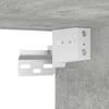 Shoe Cabinet with Shelf Concrete Grey 103 x 30 x 51 cm Engineered Wood