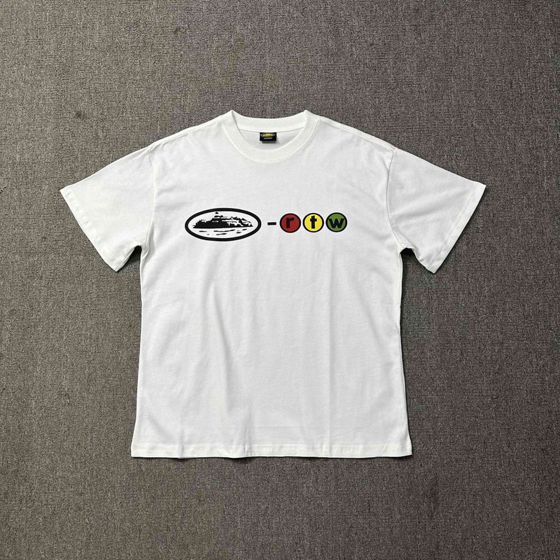 Cross-border corteiz Alcatraz series T-shirt short-sleeved letter Logo digital printing men's and women's tide t trend versatile