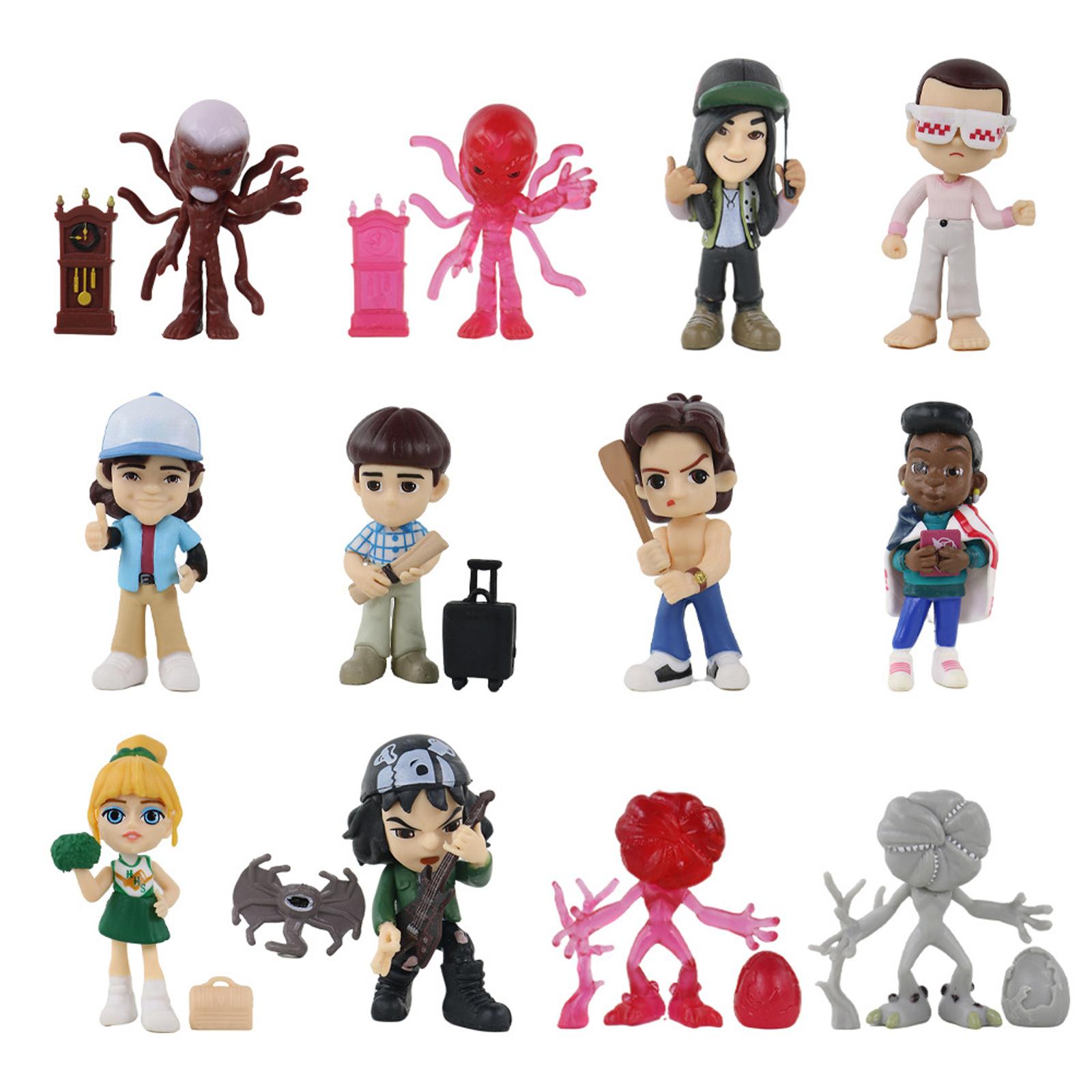 

12pc Collectible Character Figures Set Includes Detailed Action Figures with Accessories and Display Stands for Display and Collection One Size