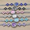 Vierblättriges Kleeblatt, luxuriöse Damenmode, Quarzuhr, Strass-Armbanduhr, Armband, Damengeschenke, Kleid-Armbanduhren