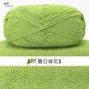 100g Milchbaumwolle Strickgarn Weiches Babygarn Zum Häkeln Pullover Hausschuh Tasche Mütze Schal DIY Idee Handgemachtes Handwerk Garn Faden