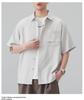 Men's 2026 Trendy Japanese Style Retro Loose Short Sleeve Polo Shirt