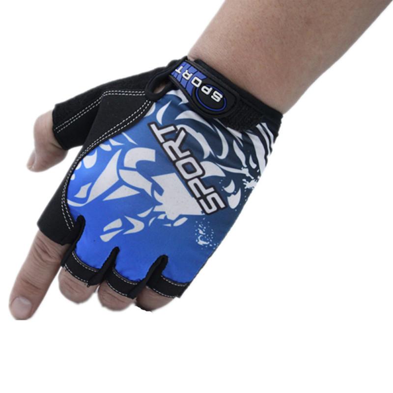 Bicycle Cycling Gloves Non-Slip Breathable Ultrathin Unisex Half Finger Gloves for Fishing Climbing