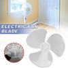 1 Set Electric Fan Diy Accessories Big Wind Plastic Fan Blade 3 Leaves For Midea And Other 16Inch 400Mm Fans Parts