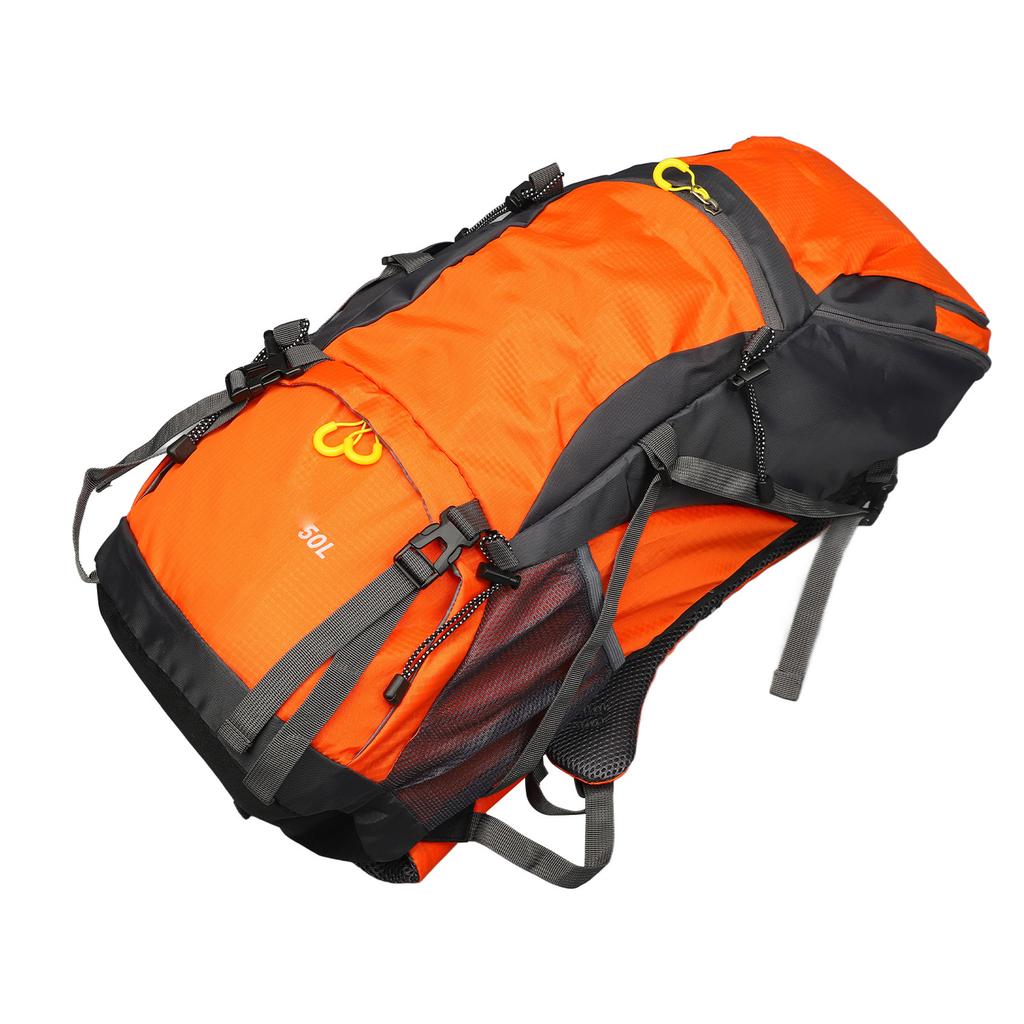 50L Hiking Backpack Professional Large Capacity Waterproof Wear Resistance Multi Pockets Outdoor Camping Backpack for