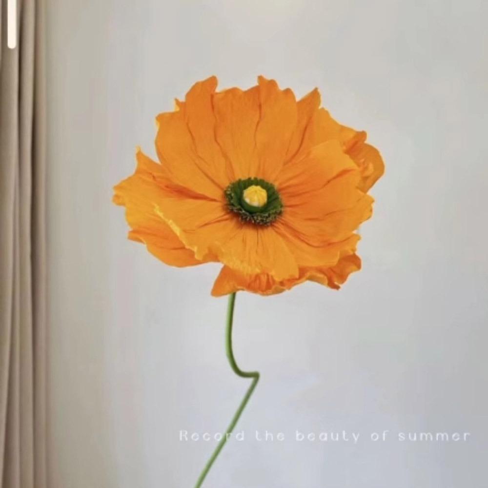 Новый 60 см Имитация Гигантского Цветка гигантский Бумажный Искусственный Цветок Головка Искусственный Большой Цветок Фестиваль Вечеринка Украшение