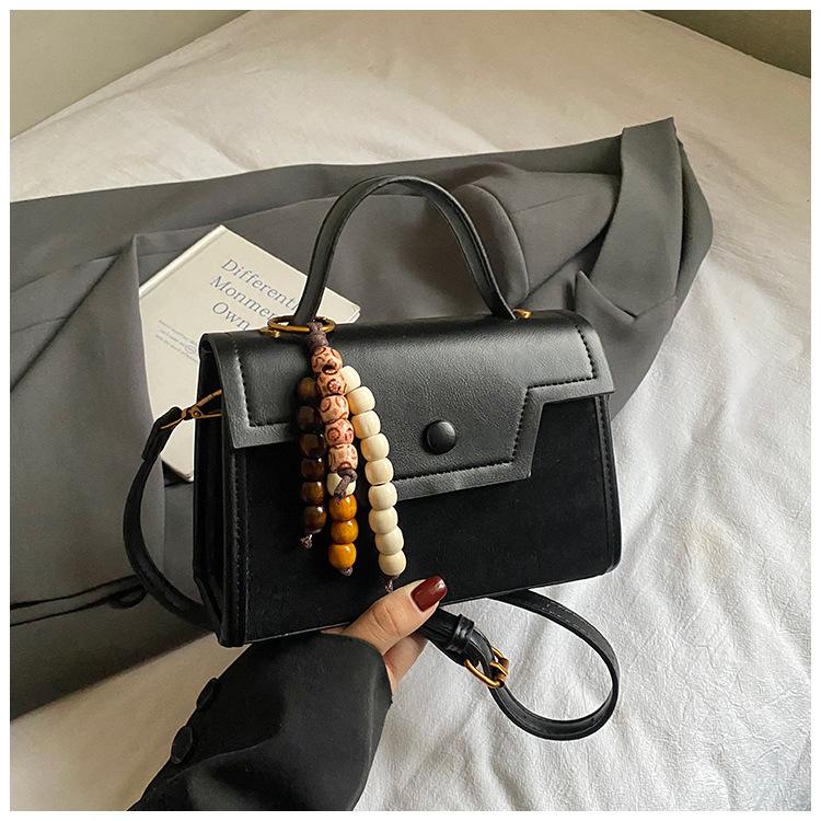 Retro Fashion Handbag Women's 2025 New High-end Casual Small Square Bag Commuter Popular Shoulder Messenger Bag