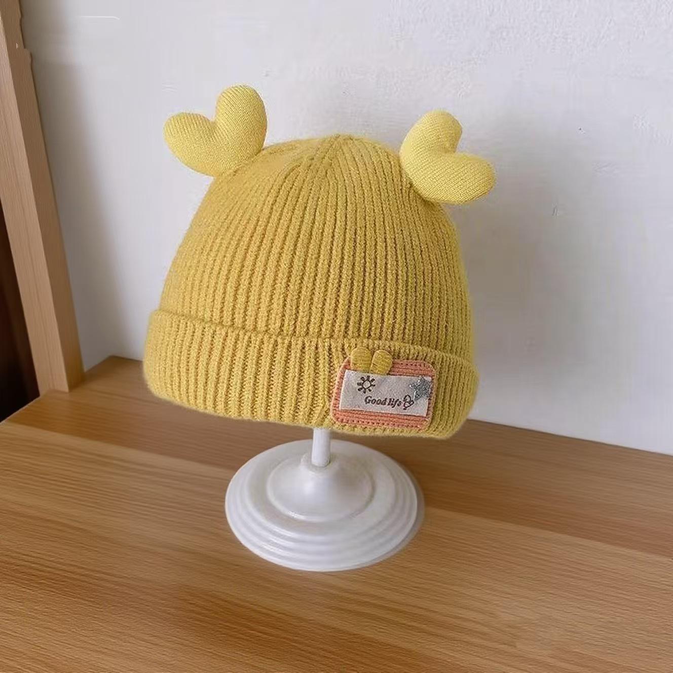 

Infant Cute Wool Hat - Thickened Knit for Autumn/Winter 42-47