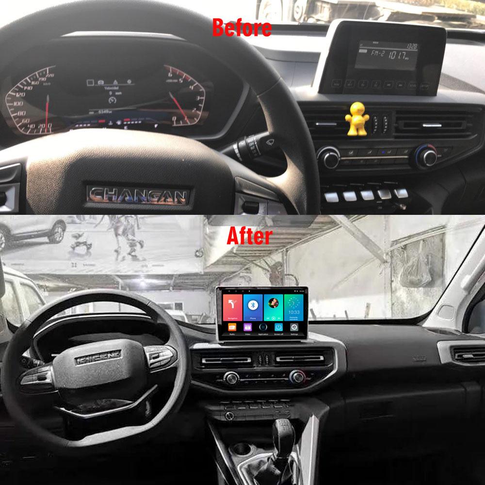 icreative Carplay 10 Zoll Bildschirm Autoradio Für Changan Hunter 2019-2021 Auto Multimedia-Player GPS Navigator Android Stereo Kopf Einheit