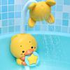 QWZ New Bath Toys Baby Water Game Duck Model Faut Shower Electric Water Spray Swimming Bathroom Baby Toys For Kids Gifts