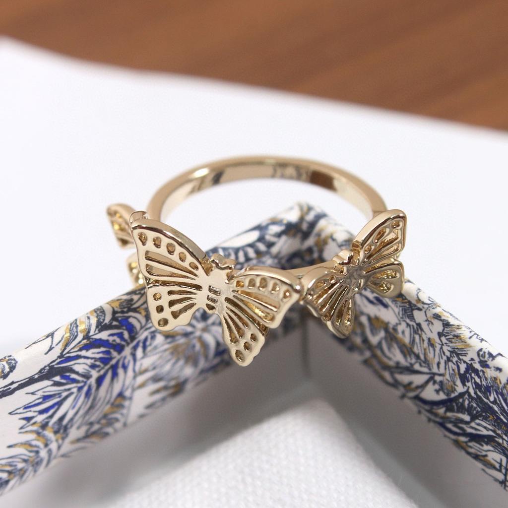 Neue Heiße Marke Vintage Damenringe Luxuriöser Schmuck Für Frauen Schmetterling Designerringe Mode Reines 925 Silber Damen Partyringe