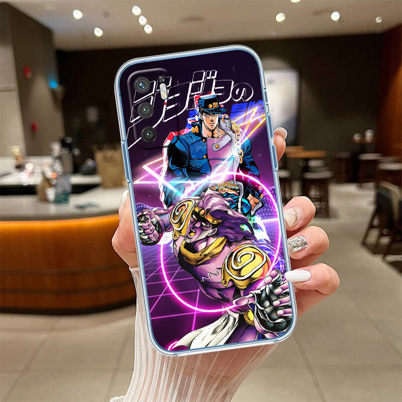JoJo's Bizarre Adventure Case for Motorola E7 E22 E20 E13 E15 E22S E30 E40 G10 G20 G04 G22 G23 G05 G75 G35 G55 G6 G7 G8 G9 Plus Power Play