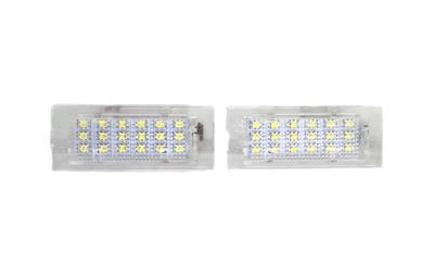 LED Plaka Lambaları 2x650lm, 2'li Set BMW E53, E83 ile uyumlu, 12V, Off-Road