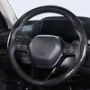 38cm Carbon Fiber Car Steering Wheel Cover Breathable Anti-Slip Protective Cover for Cars Trucks SUV Grip Sweat Resistant