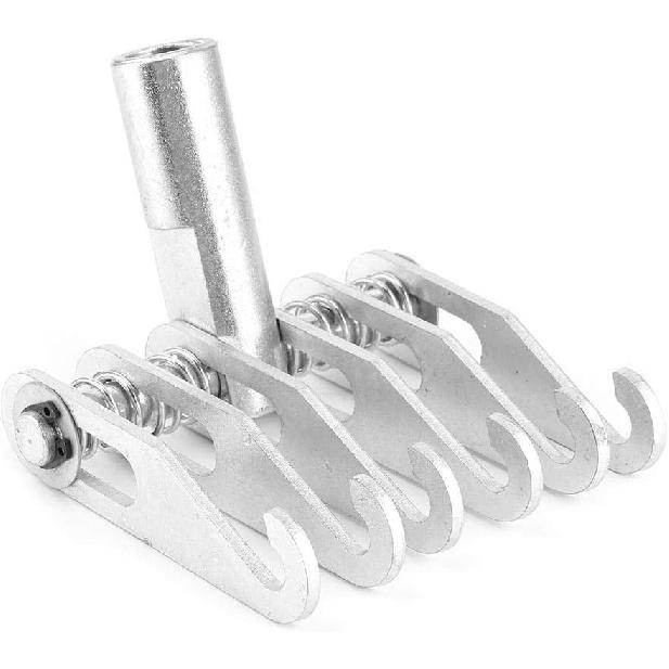 Tbest Dent Puller 6 Finger Hook Head, Metal Dent Puller Adjustable 6 Fingers Hook Pulling Claw Car Body Repair Tool Dent Pulling Claw Puller Dent