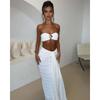 3 Pieces Bikini Sexy Women Swimsuit Swimwear Female Long Dress Cover Up Bikini Set Beachwear Bathing Suit Swimming Suit