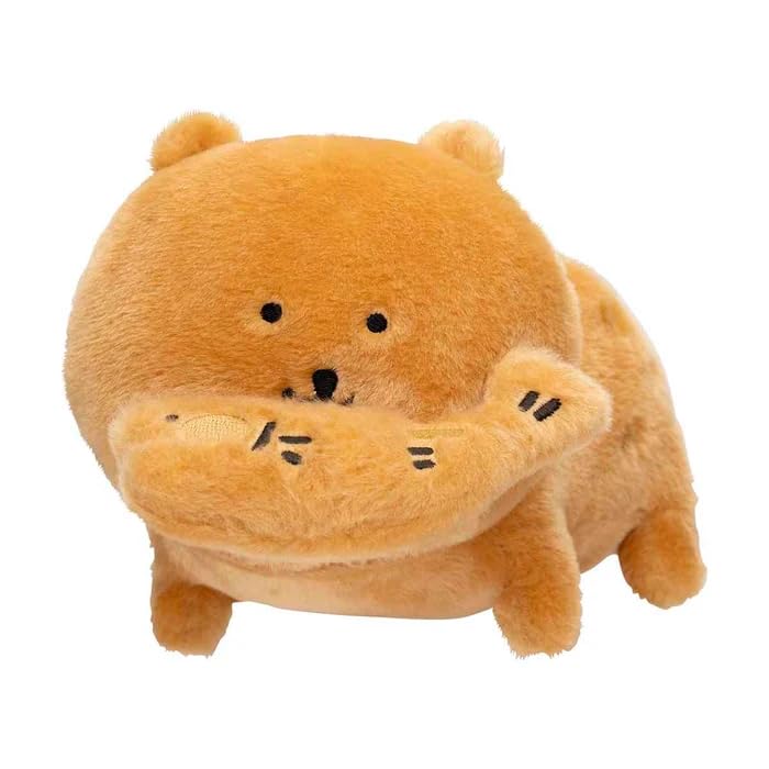 

Nagano Characters Wooden Carved Bear Plush Toy