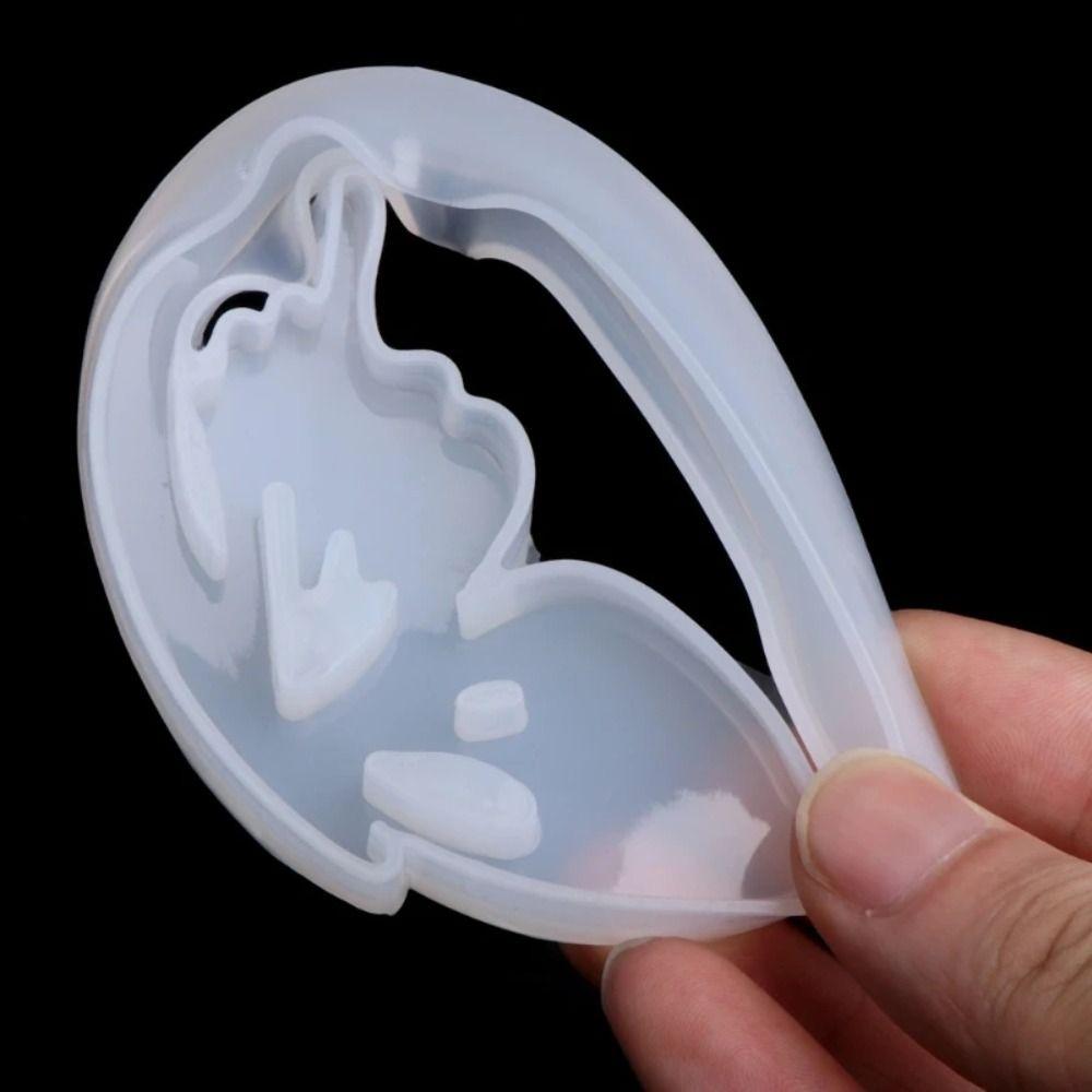 Stick Mould Jewelry Making Tools DIY Craft Supplies Hair Stick Resin Mold Casting Silicone Mold