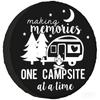 Making Memories One Campsite Time Spare Tire Cover Waterproof Dustproof Protector for SUV Truck