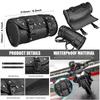 Motorcycle Saddlebags PU Leather Front Fork Tail Tool Bag Luggage For Harley Chopper Bobber Cruiser Sportster XL 883 1200 Bag