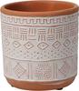 Ceramic cover for terracotta flowerpot 11 cm