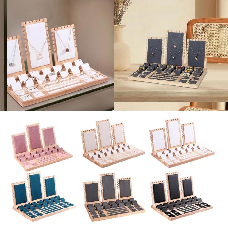Fashionable Jewelry Tray Jewellery Display Shelf Versatile Jewellery Holder Rack