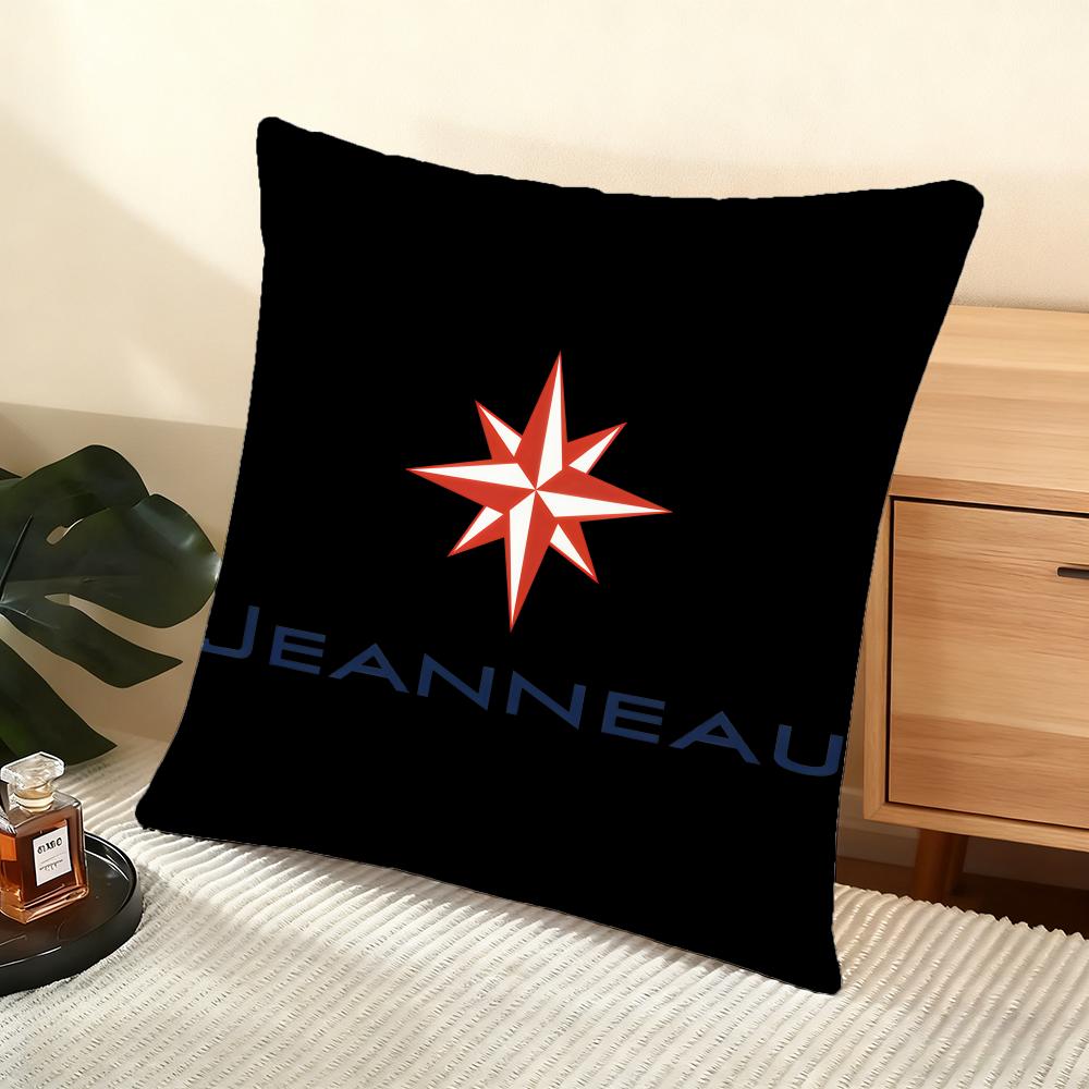 J-Jeanneau Cushion Cover Soft Short Plush Pillow Cover Smooth Cozy Texture Aesthetic Cushion Case Home Decor