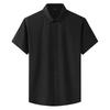 Dibinze Men's Plus Size Short Sleeve Thin Shirt