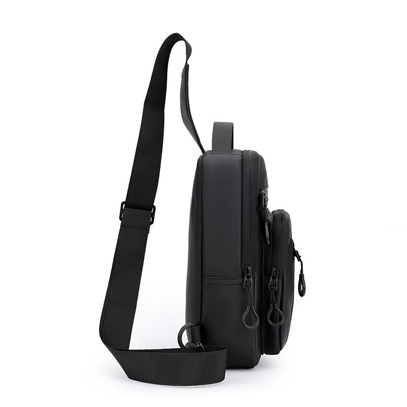 Men's Chest Bag Nylon Large Capacity Shoulder Crossbody Bag
