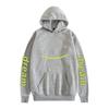 Mens Hooded Sweatshirt With Letter Print - Winter Lightweight Warm Pullover Teens Adults