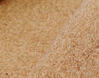 Designer 0.45 mm Organic Vegan Synthetic Printed PU Leather Cork Fabric for Clothing Bags Shoes Making Phone Case Cover Notebook