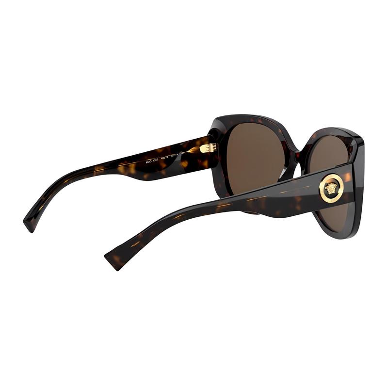 Versace Butterfly Frame Sunglasses Brown 2351557 VE4387108/73-Brown 56