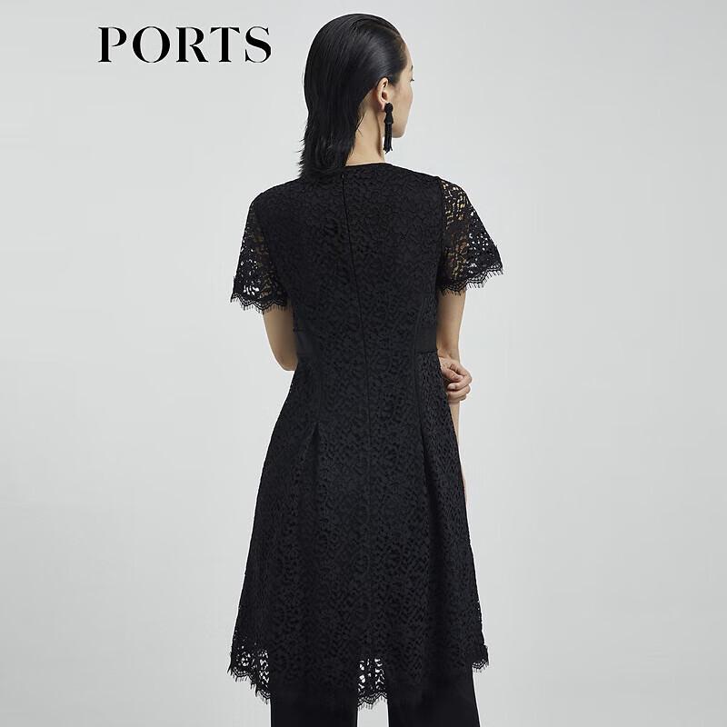 Ports Women's V-Neck Slim Fit Dress