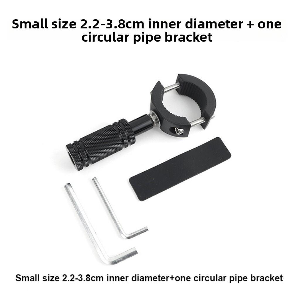 Universal Guard Bumper Adjustable Pipe Clamp New Motorcycle LED Light Mounting Bracket