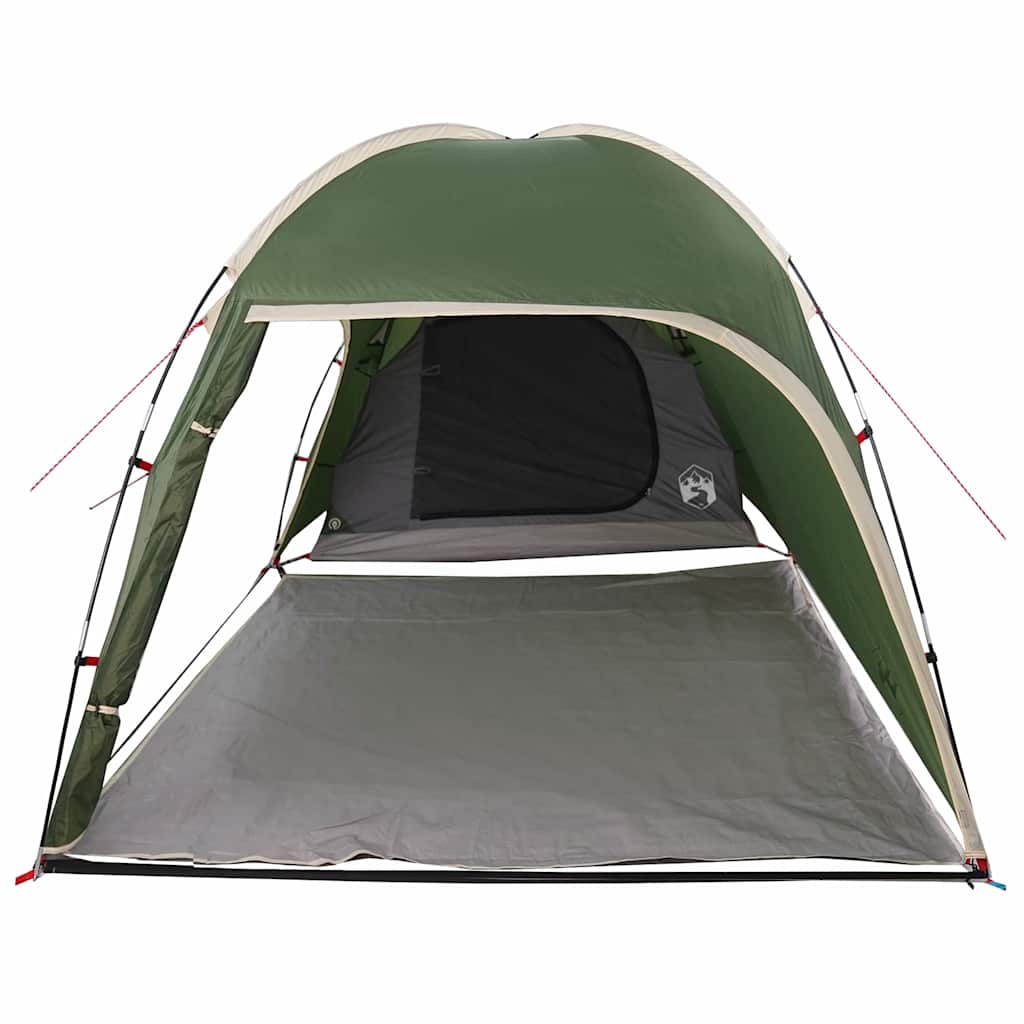 Cabin Tent with Roof and Storage Green 370 x 230 x 185 cm Taffeta