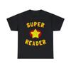 Super Reader Retro Graphic Tee Shirt, S-5XL