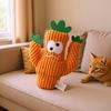Catnip Pillow Toy for Cats, Plush Cactus Doll, Interactive Self-Play Toy To Boredom, Cute Fun